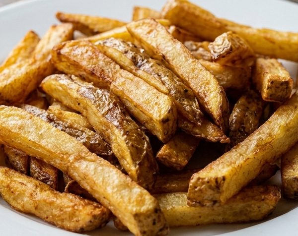 Papas fritas dobles